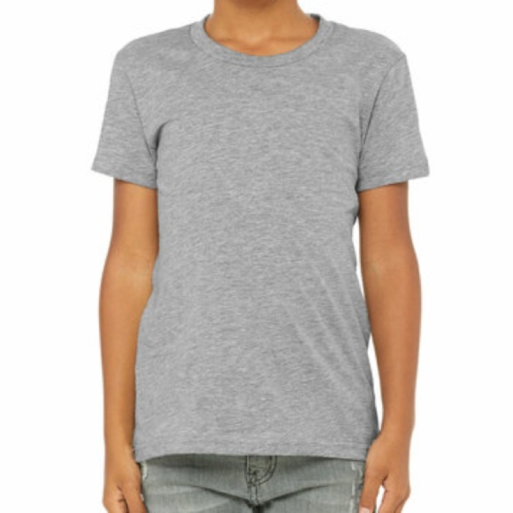 Bella + Canvas 3001YCV Youth CVC Jersey, toddler blank shirt, infant blank shirt